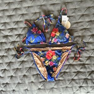 PilyQ String Bikini, NWT, Large
